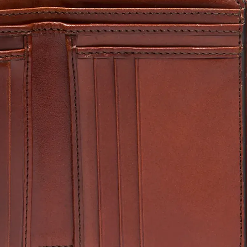 THE BRIDGE Leather Wallet Women's Brown-5