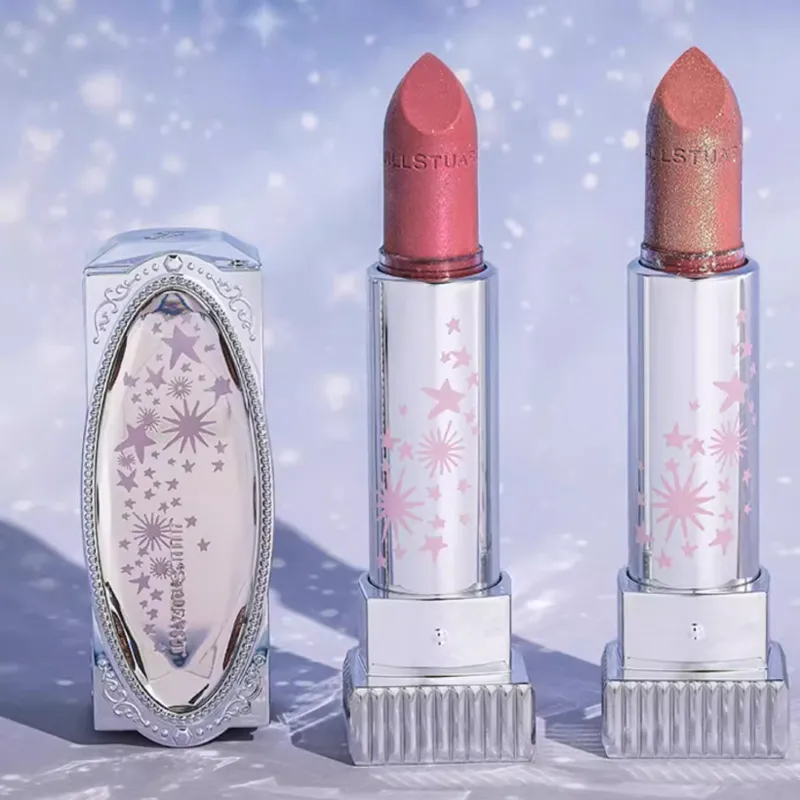 JILL STUART Brilliant Starry Sky Limited Gemstone Luxurious Light Lipstick Case Portable-1