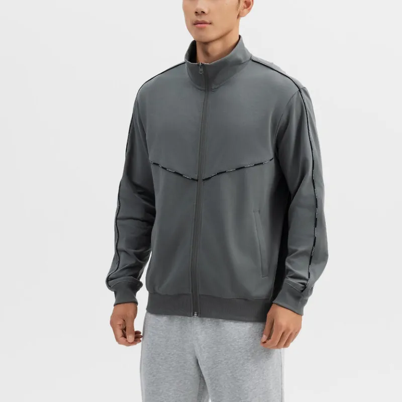 DECATHLON Jacket Men's Khaki Gray-3