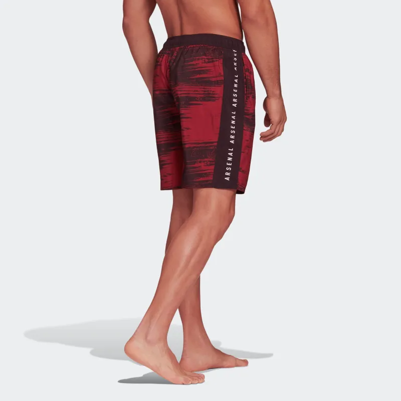 Adidas Arsenal Swimming Shorts Men's Red-2