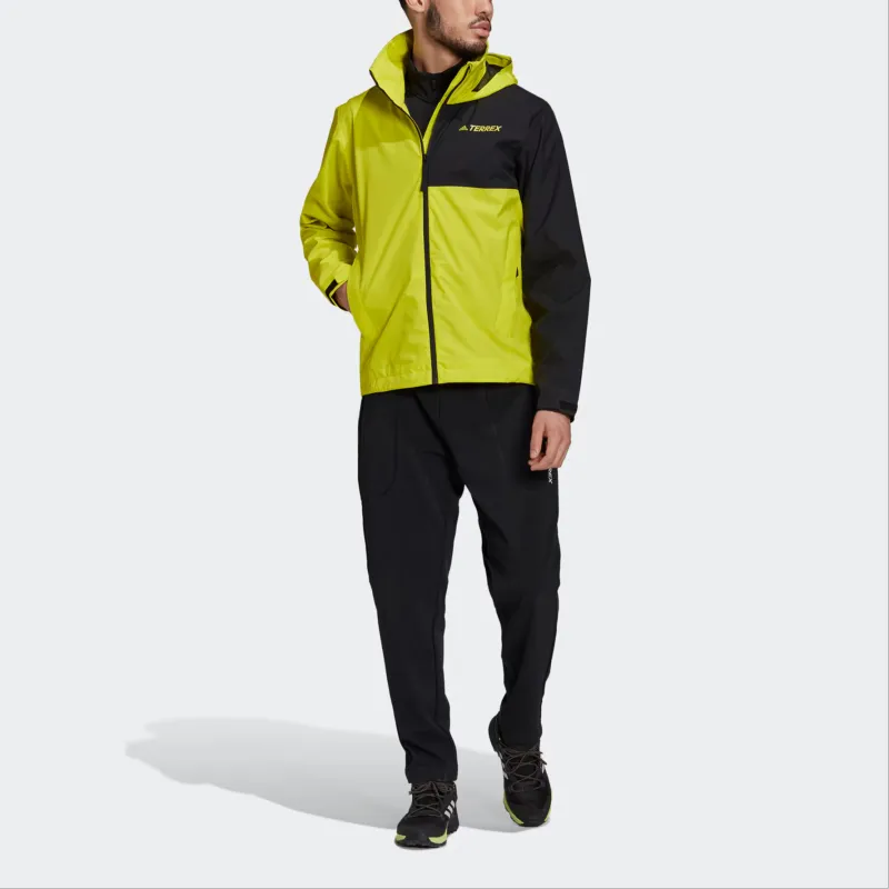 Adidas Jackets Coats Men's Acid Yellow/Black-1