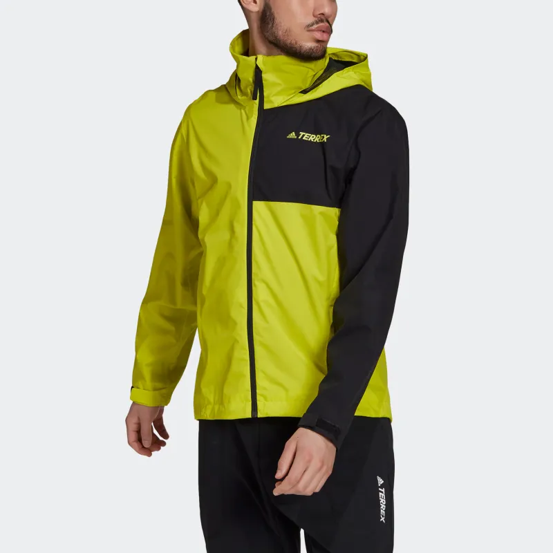 Adidas Jackets Coats Men's Acid Yellow/Black-2
