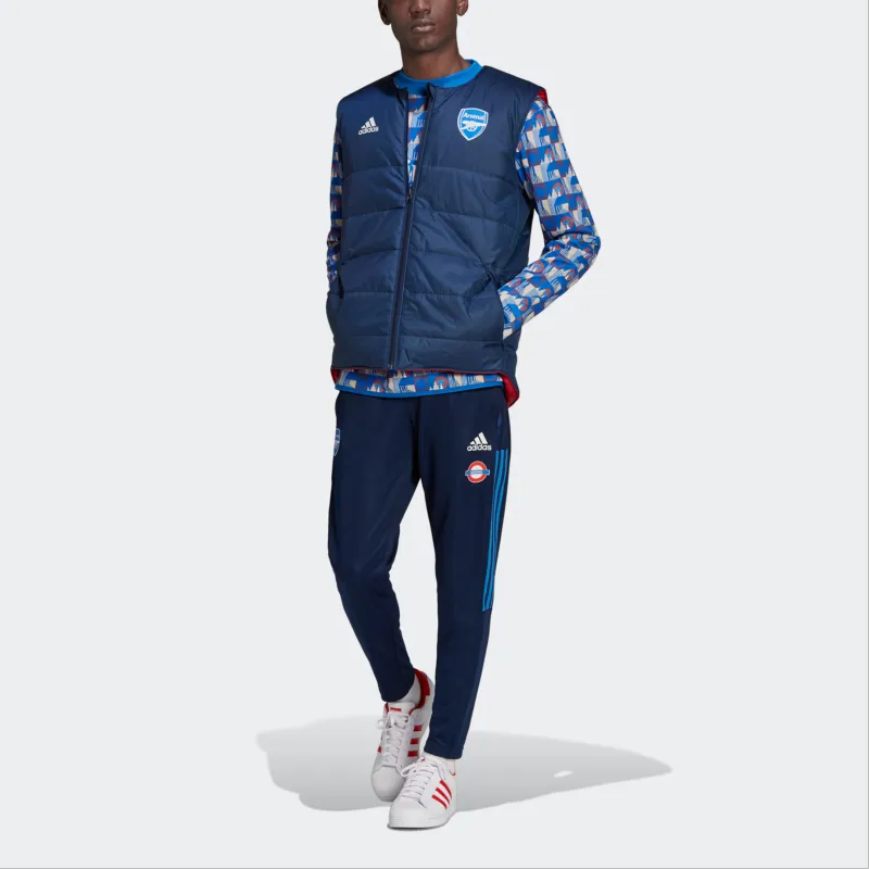 Adidas Arsenal AFC X TFL PD V Vest Men's College Navy/Dark Reddish Purple-2