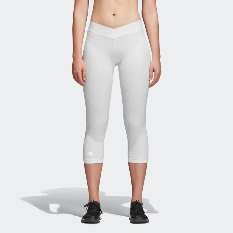 Adidas Ask Tec Tig 34 Casual Shorts Women's White-2