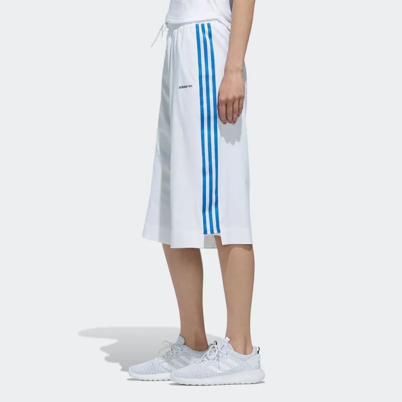 Adidas Neo W CS 3/4 TP Casual Shorts Women's White-5