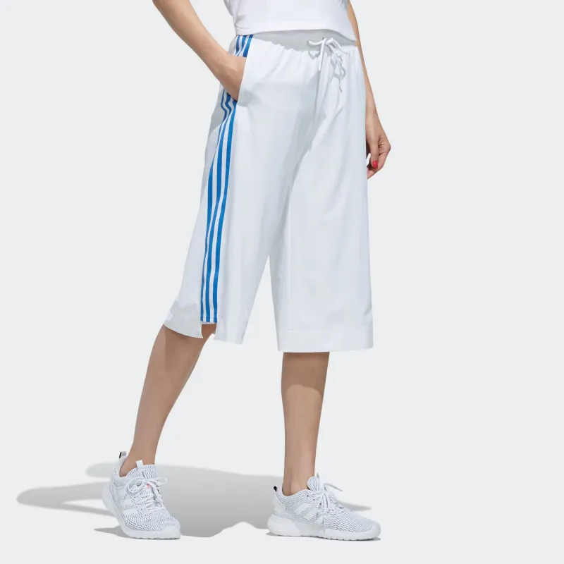 Adidas Neo W CS 3/4 TP Casual Shorts Women's White-4