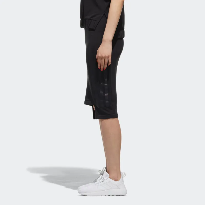 Adidas Neo Casual Short Skirts Women's Black-5