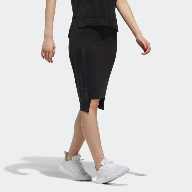 Adidas Neo Casual Short Skirts Women's Black-4