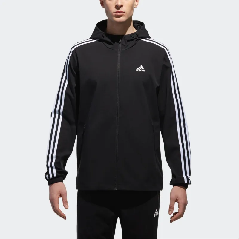 Adidas WB MESH BOND 3S Jackets & Coats Men's Black-2