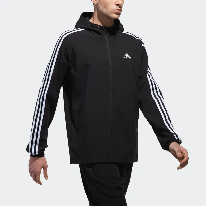 Adidas WB MESH BOND 3S Jackets & Coats Men's Black-4