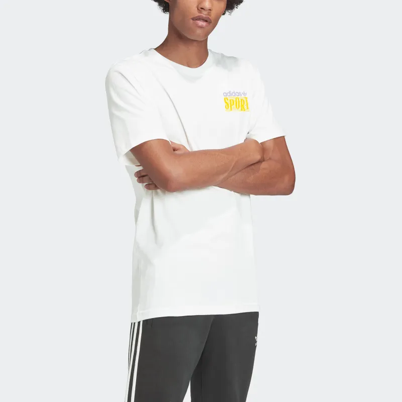 Adidas Originals T Shirt Men's White-4