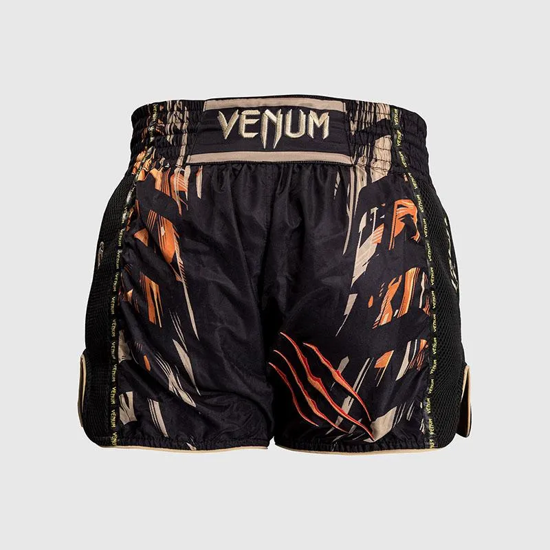 VENUM Tiger Sports Shorts Unisex Black/Fluorescent Orange-1