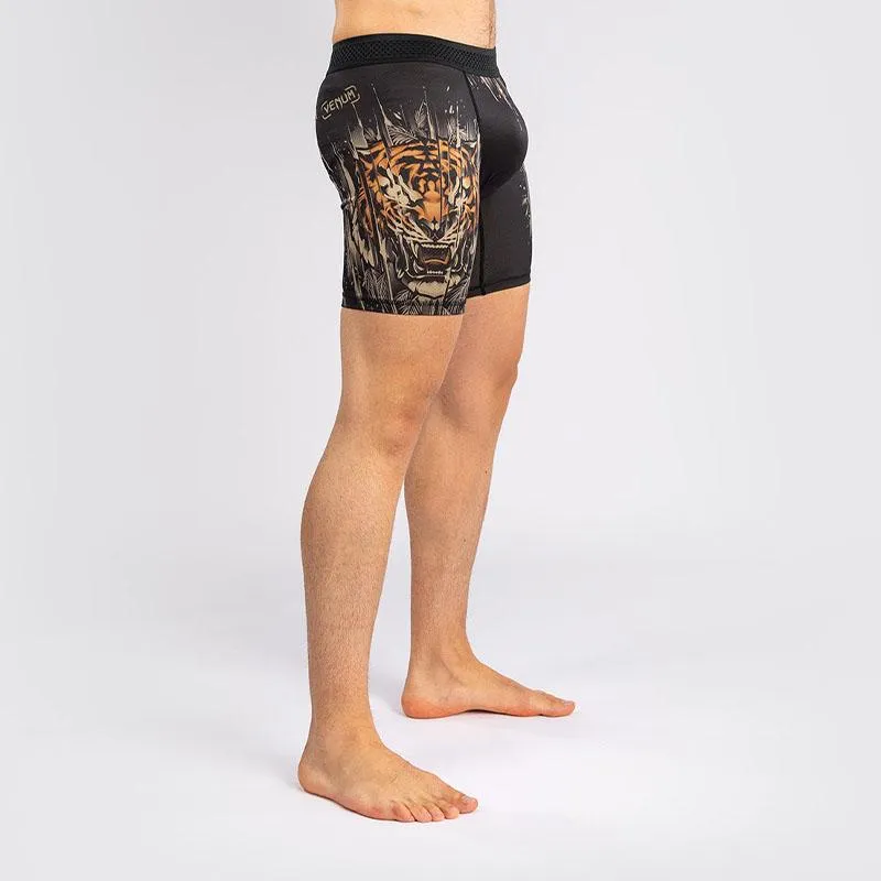 VENUM Tiger Sports Shorts Men's Black/Fluorescent Orange-2