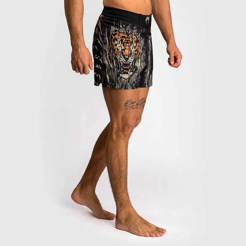 VENUM Tiger Sports Shorts Men's Black/Fluorescent Orange-2