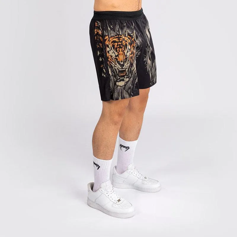 VENUM Tiger Sports Shorts Men's Black/Fluorescent Orange-2