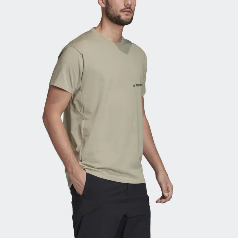 Adidas T Shirt Men's Feather Gray-6