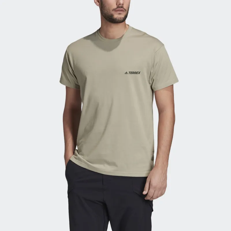 Adidas T Shirt Men's Feather Gray-3