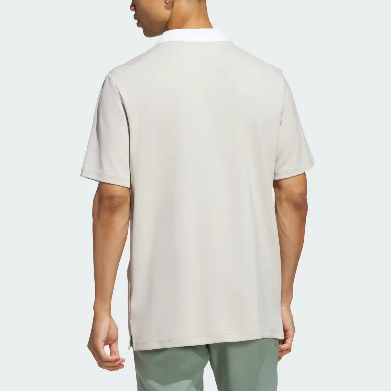 Adidas Free Shipping With AdiClub Essentials Quarter Zip Polo Shirt-2
