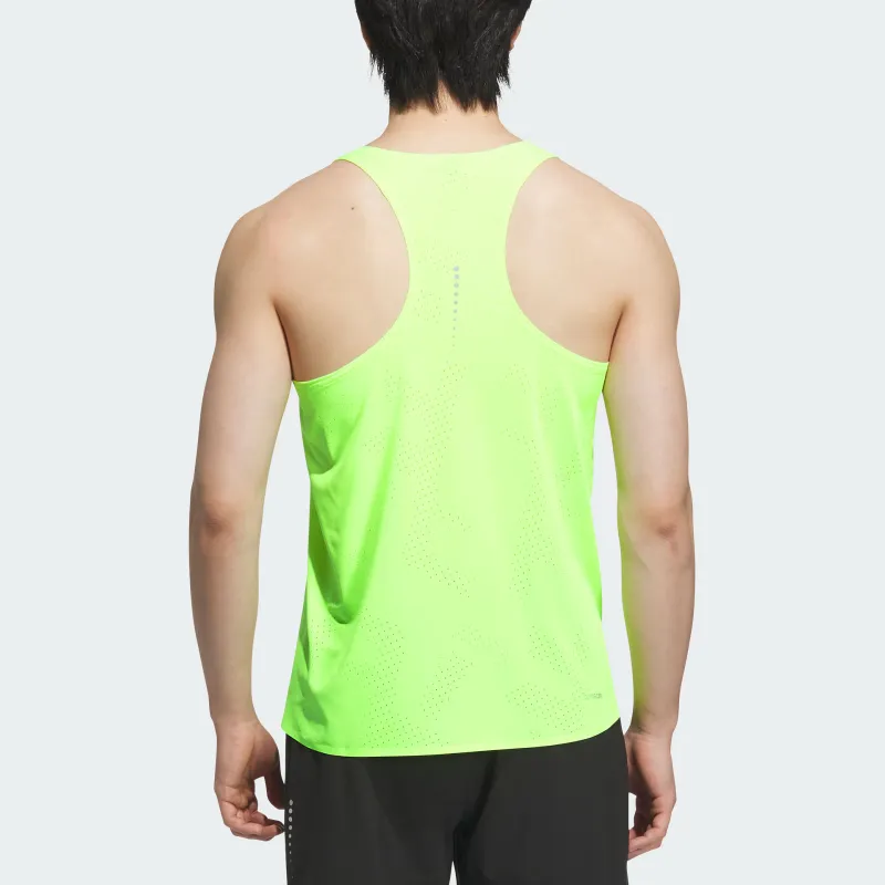 Adidas Tank Top Unisex Bright Lemon/Dark Silver Gray-2