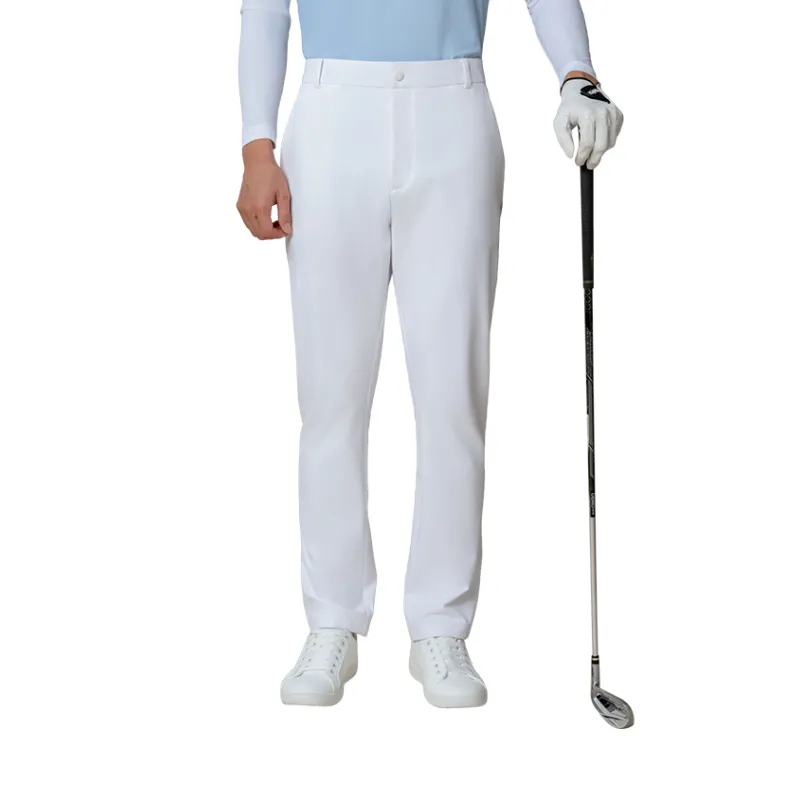 HONMA SS25 Casual Pants Men's Bright White-2