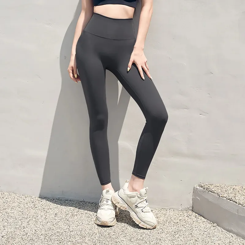 XEXYMIX Yoga Pants Women's Lightning Gray-3