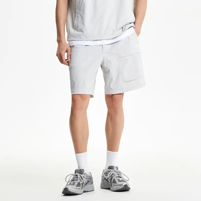 New Balance UNI FROZEN Casual Shorts Unisex Light Gray-4