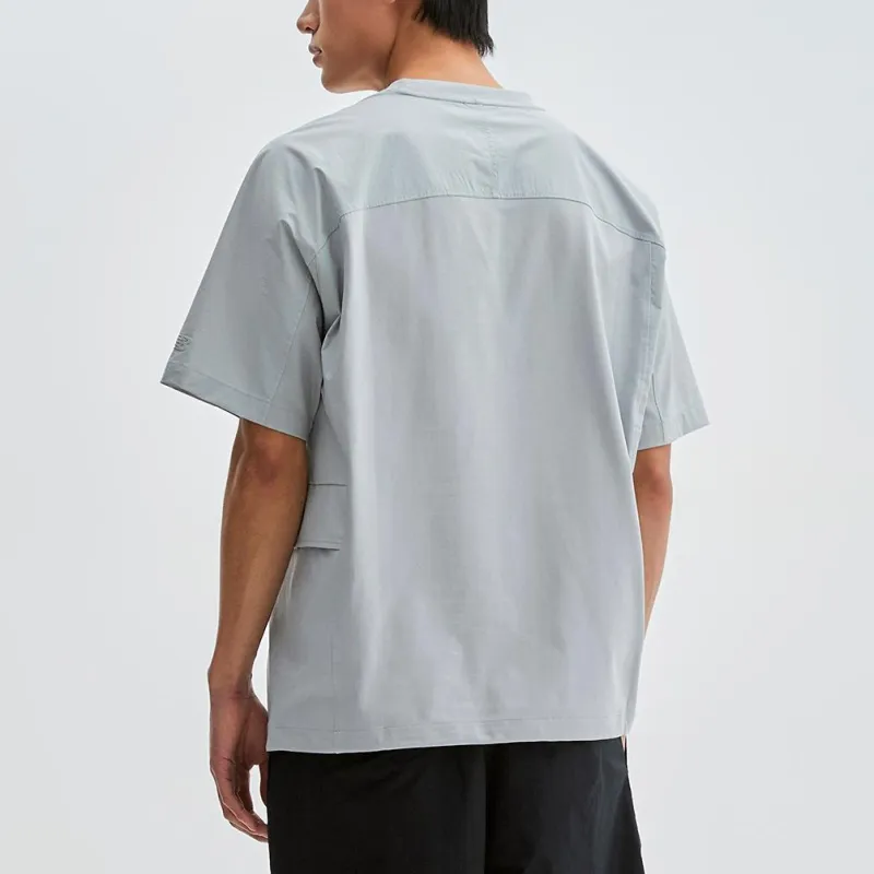 New Balance SEMI OVER FITFROZEN T Shirt Men's Light Gray-4