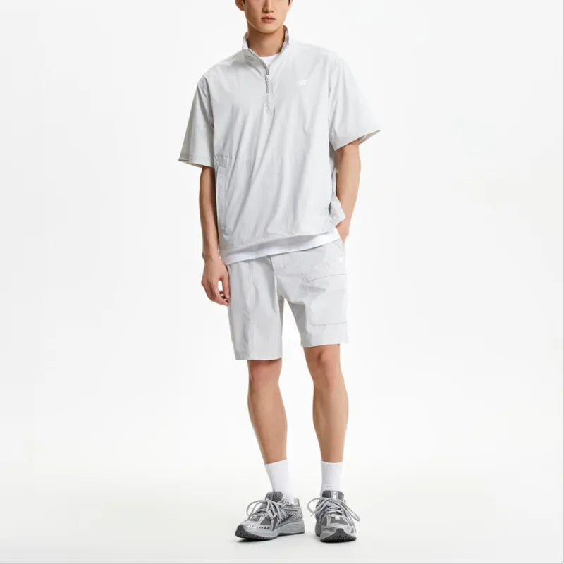 New Balance UNI FROZEN Casual Shorts Unisex Light Gray-3