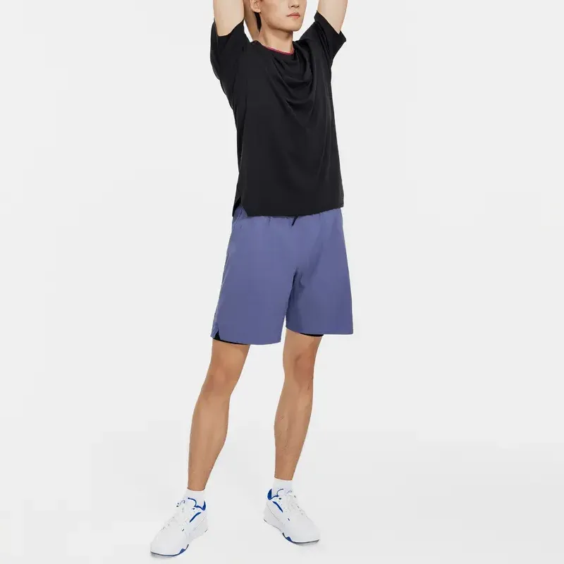 DECATHLON Sports Shorts Men's Purple-3
