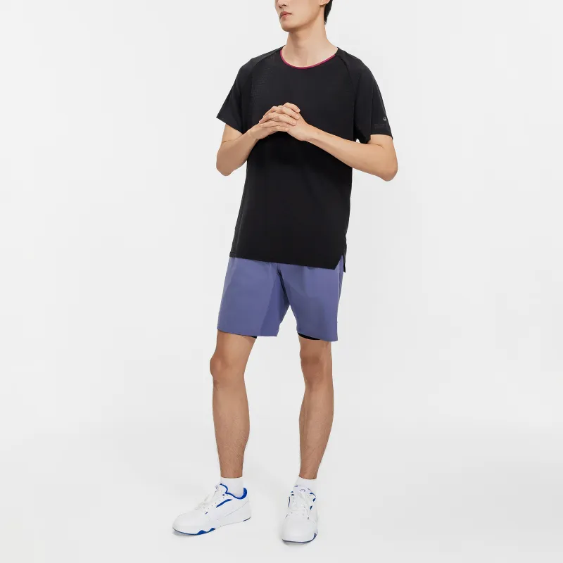 DECATHLON Sports Shorts Men's Purple-4