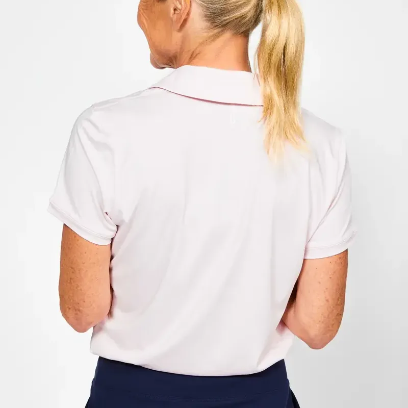 DECATHLON Polo Shirt Women's Quartz Pink-3