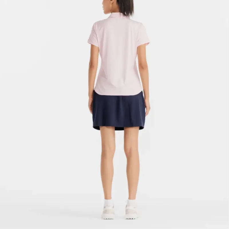 DECATHLON Polo Shirt Women's Quartz Pink-5