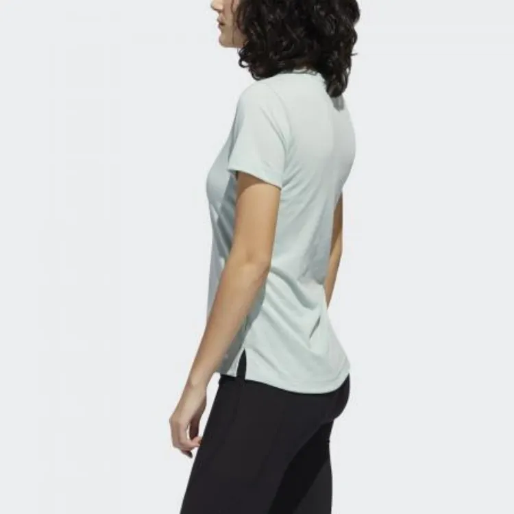 Adidas AEROREADY T Shirt Women's Light Green-5