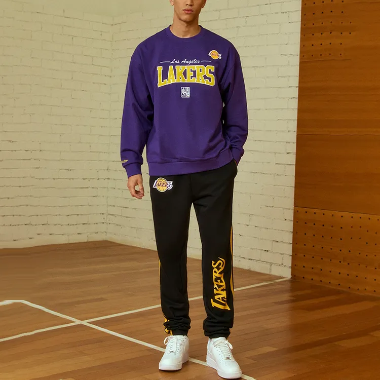 Mitchell & Ness Sweatshirt Unisex Purple-3