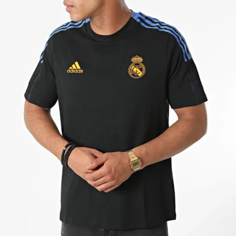 Adidas Real Madrid T-Shirt Men's Black-2