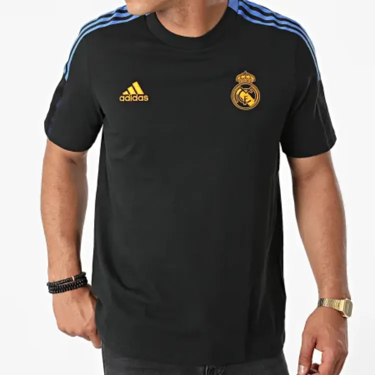 Adidas Real Madrid T-Shirt Men's Black-1