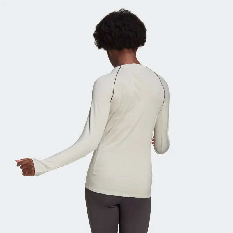 Adidas RunnerAEROREADY T-Shirt Women's Green-1