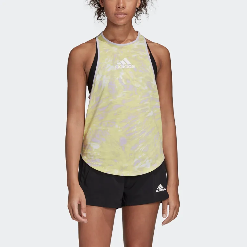 Adidas Tank Tops Women's Yellow-2