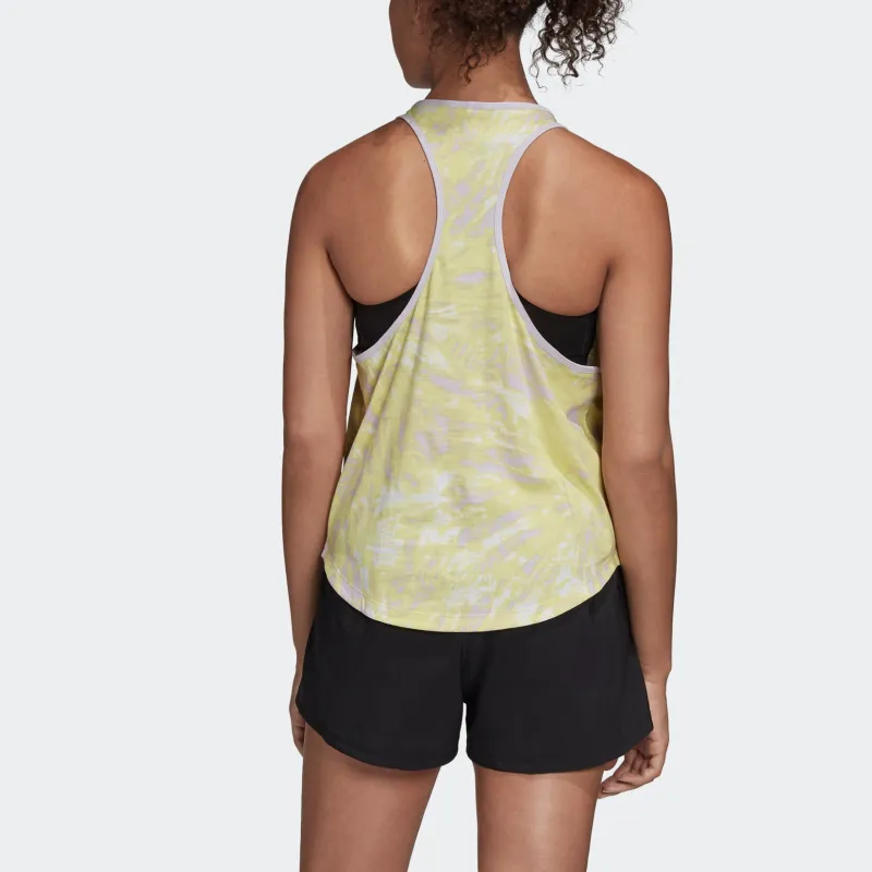 Adidas Tank Tops Women's Yellow-3