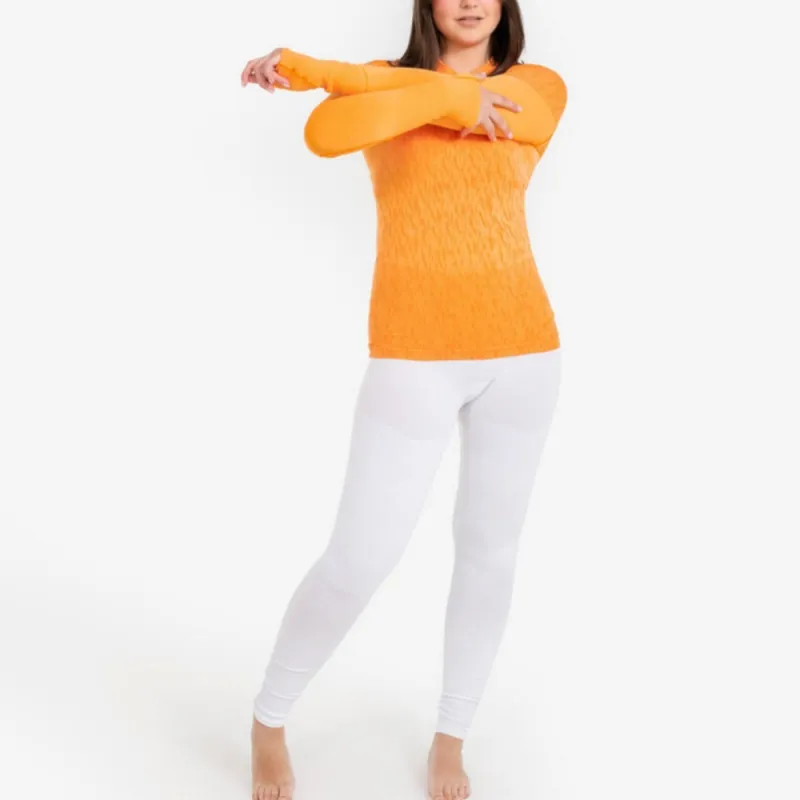 DECATHLON Soccer Jersey Unisex Neon Light Orange/Fragrant Orange-1