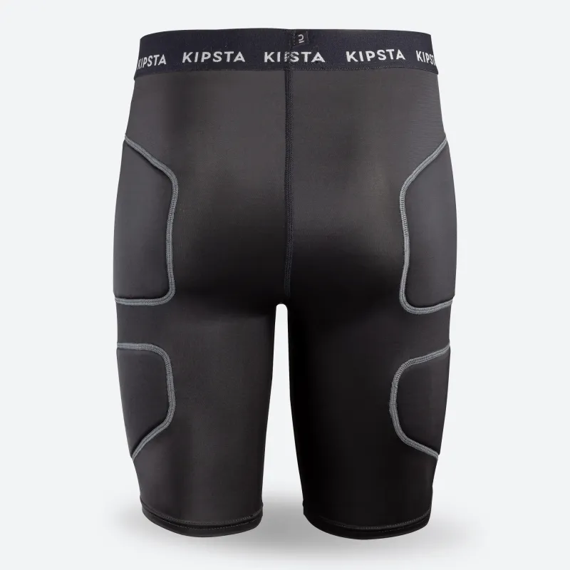 DECATHLON Sports Shorts Men's Black/Steel Gray-2