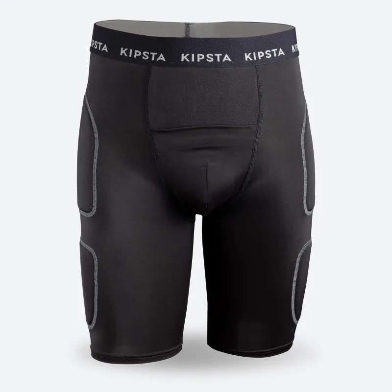DECATHLON Sports Shorts Men's Black/Steel Gray-1