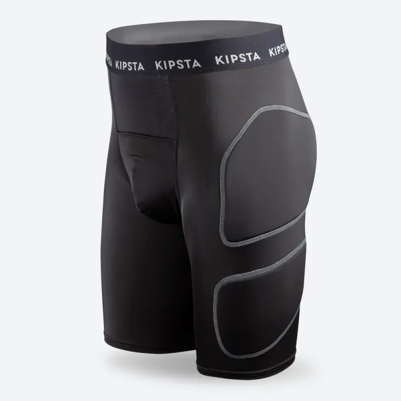 DECATHLON Sports Shorts Men's Black/Steel Gray-3