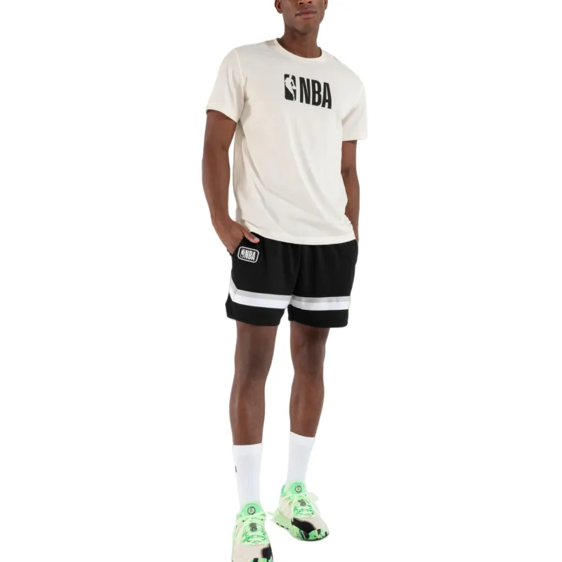 DECATHLON x NBA T Shirt Men's Pure White/Black-2