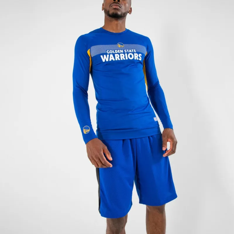DECATHLON x NBA Golden State Warriors Basketball Jerseys Unisex Dark Indigo/Persimmon Yellow-4