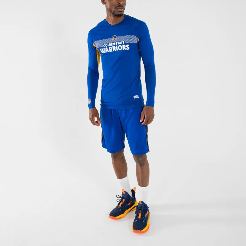 DECATHLON x NBA Golden State Warriors Basketball Jerseys Unisex Dark Indigo/Persimmon Yellow-5