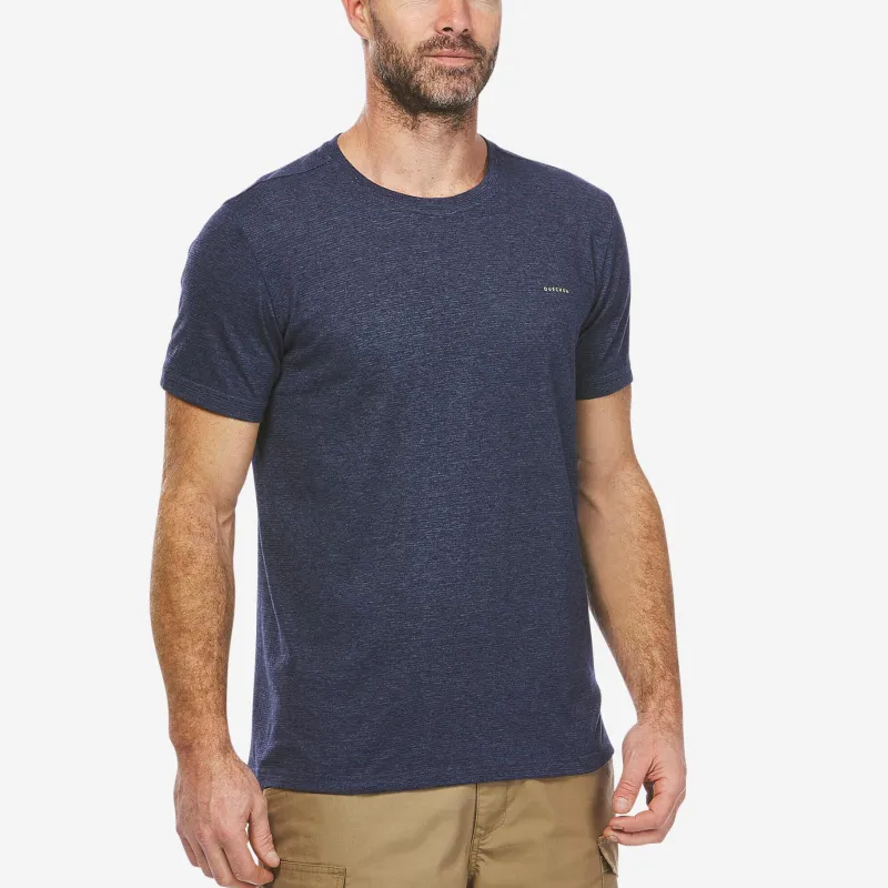 DECATHLON NH500 FRESH T Shirt Men's Blue Black-5