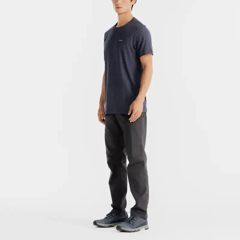 DECATHLON NH500 FRESH T Shirt Men's Blue Black-7