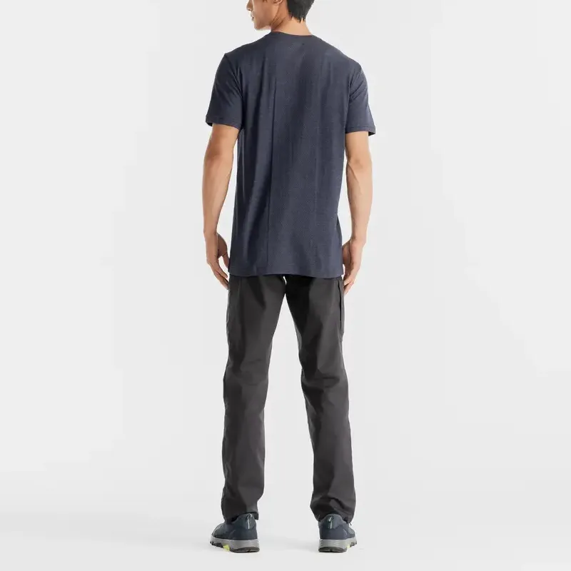 DECATHLON NH500 FRESH T Shirt Men's Blue Black-3
