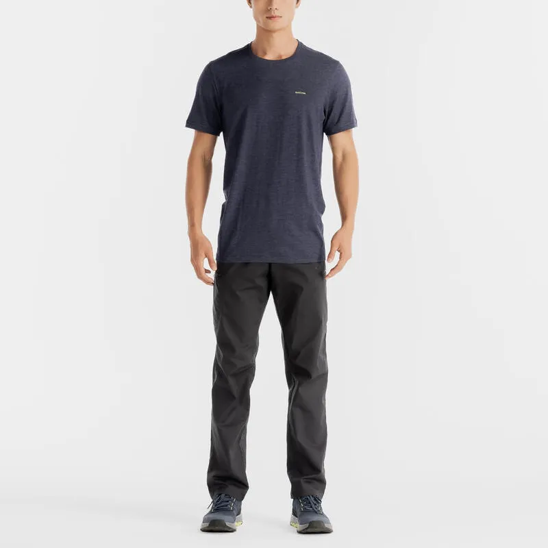 DECATHLON NH500 FRESH T Shirt Men's Blue Black-2